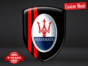 Maserati Pegatinas Auto Duraderas Lujo Personalizable Estilo
